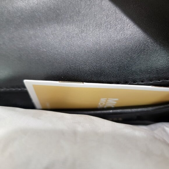 MICHAEL MICHAEL KORS Logo Calf Hair Heather Shoulder Bag - Picture 6 of 11